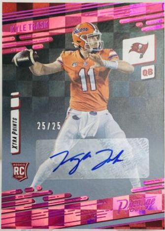 Kyle Trask [Xtra Points Signature Premium Pink] #207