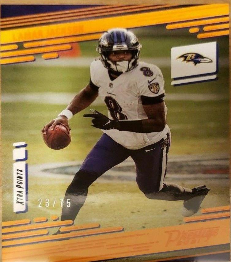 Lamar Jackson [Xtra Points Orange] #22
