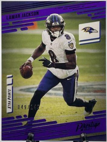 Lamar Jackson [Xtra Points Purple] #22