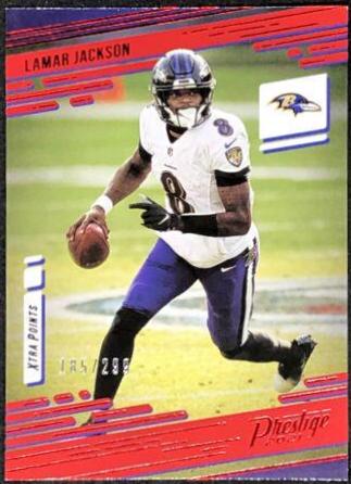 Lamar Jackson [Xtra Points Red] #22