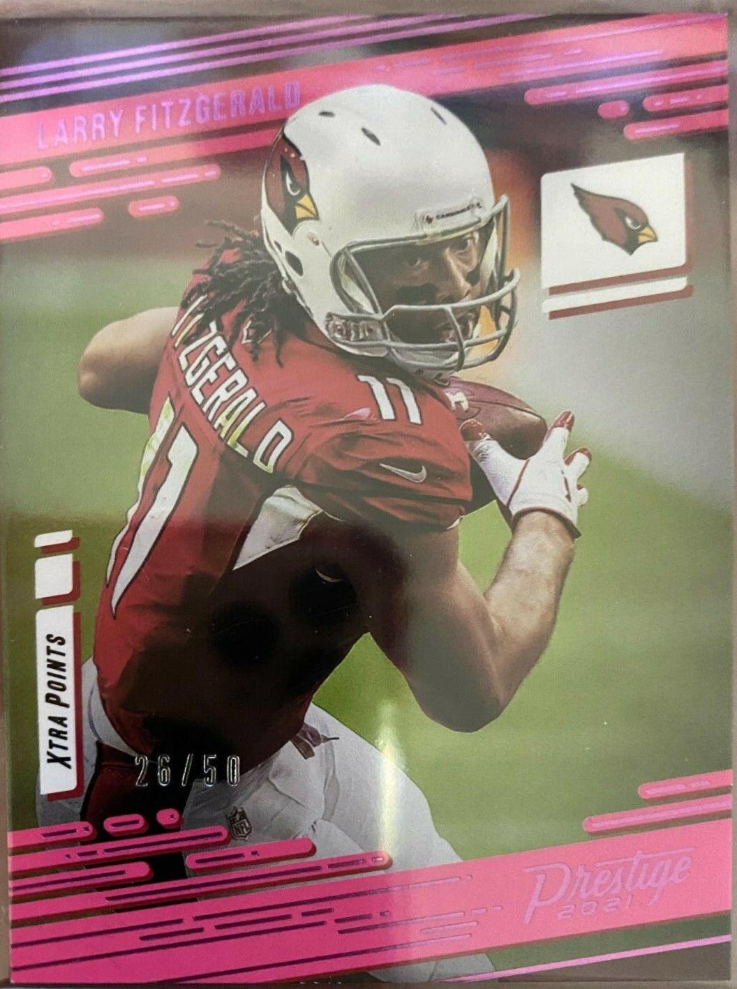 Larry Fitzgerald [Xtra Points Pink] #45