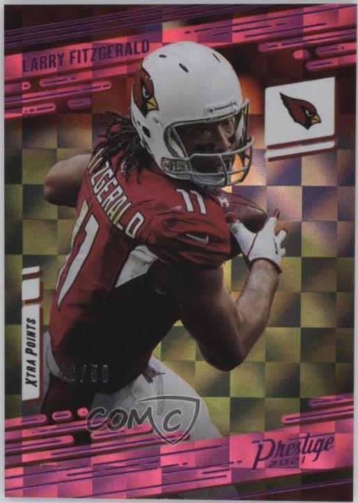 Larry Fitzgerald [Xtra Points Premium Pink] #45