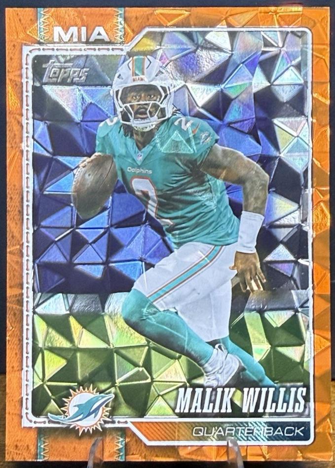 Malik Willis [Sandglitter Orange] #238