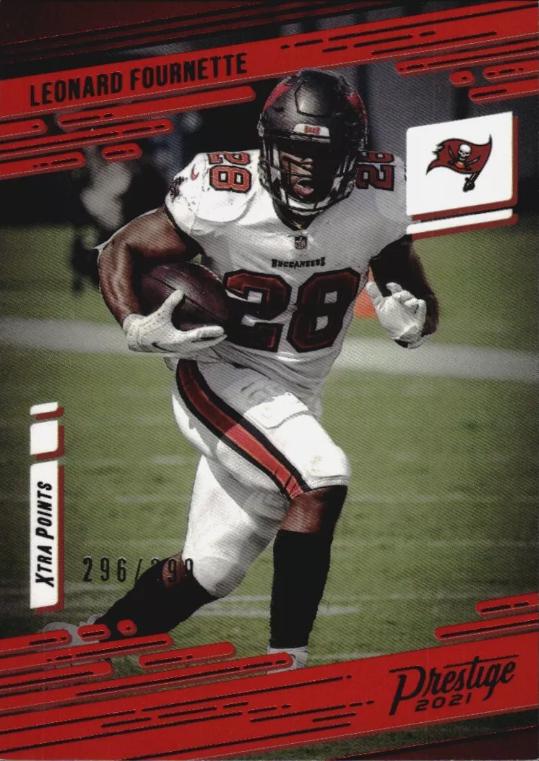Leonard Fournette [Xtra Points Premium Red] #186