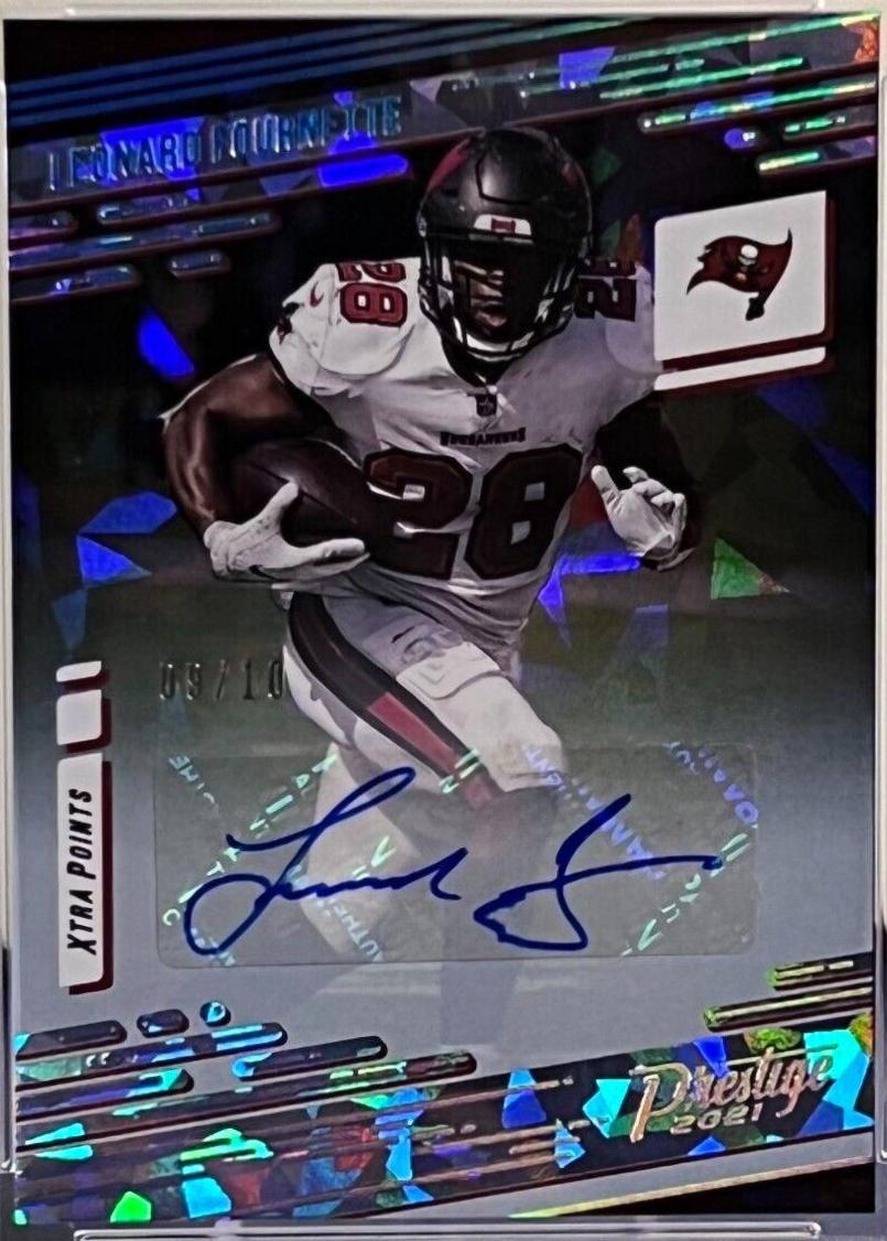Leonard Fournette [Xtra Points Signature Premium Platinum] #186