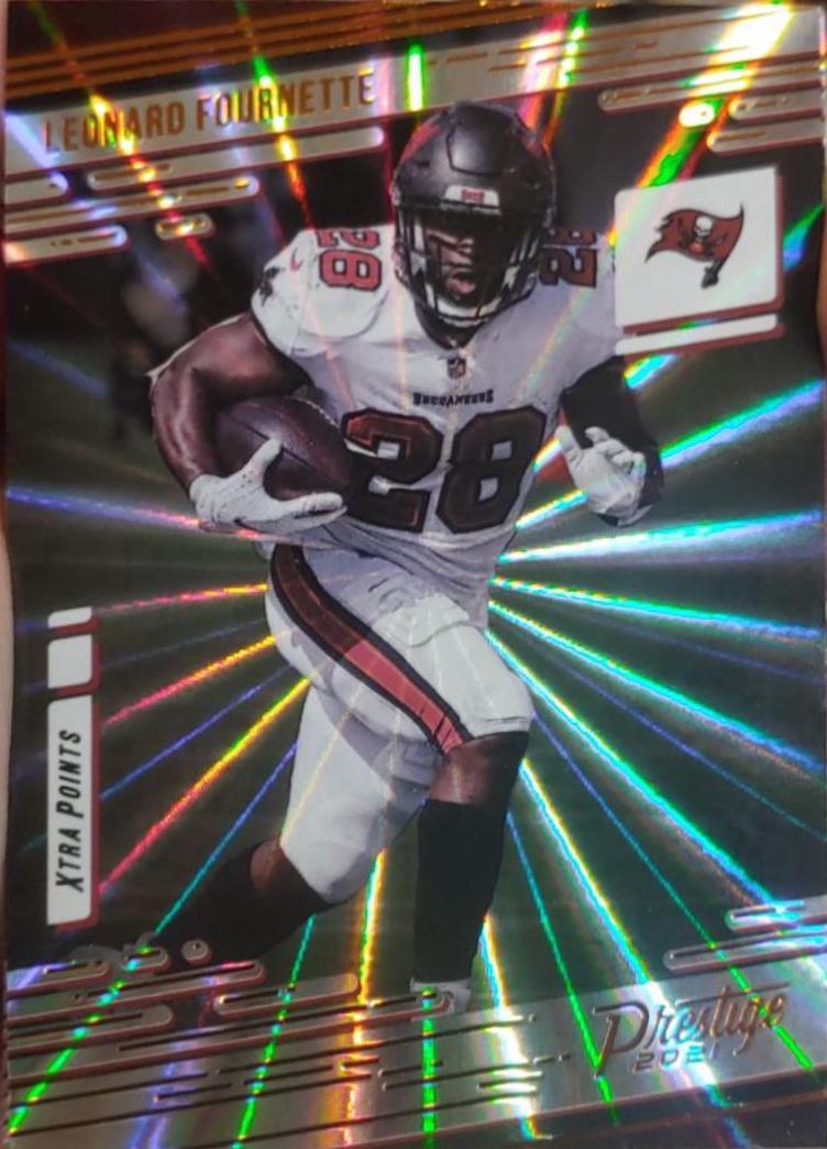 Leonard Fournette [Xtra Points Sunburst] #186