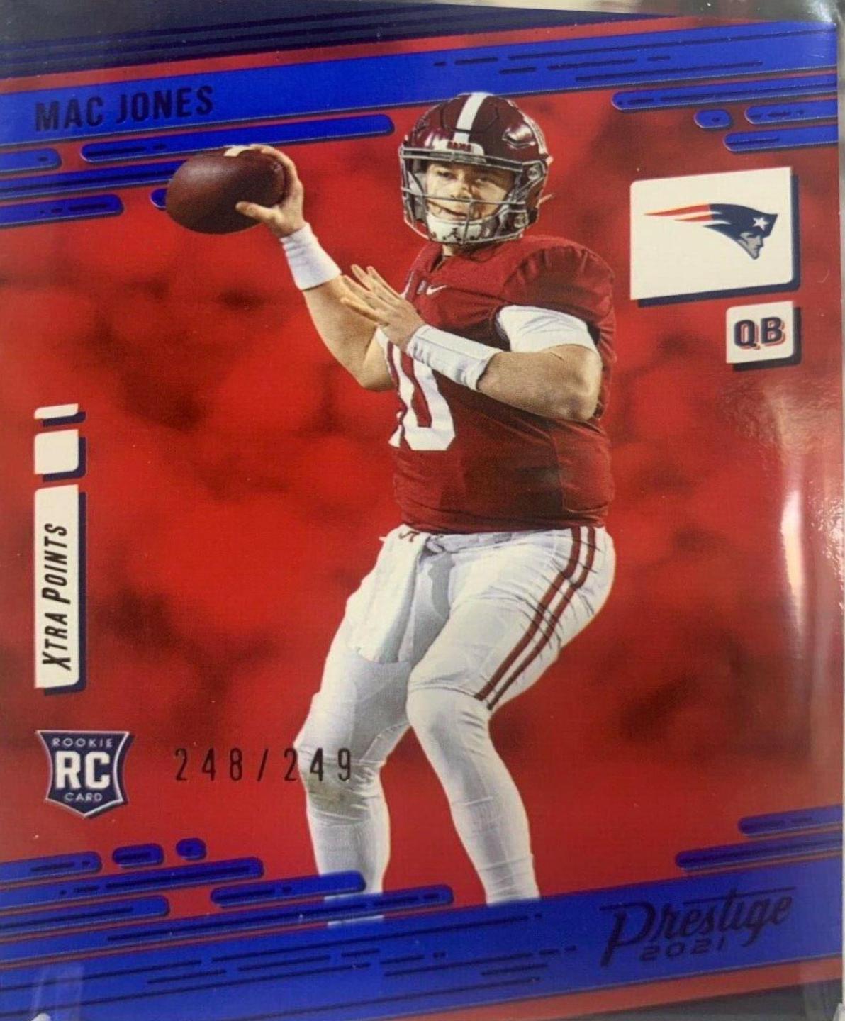 Mac Jones [Xtra Points Blue] #205