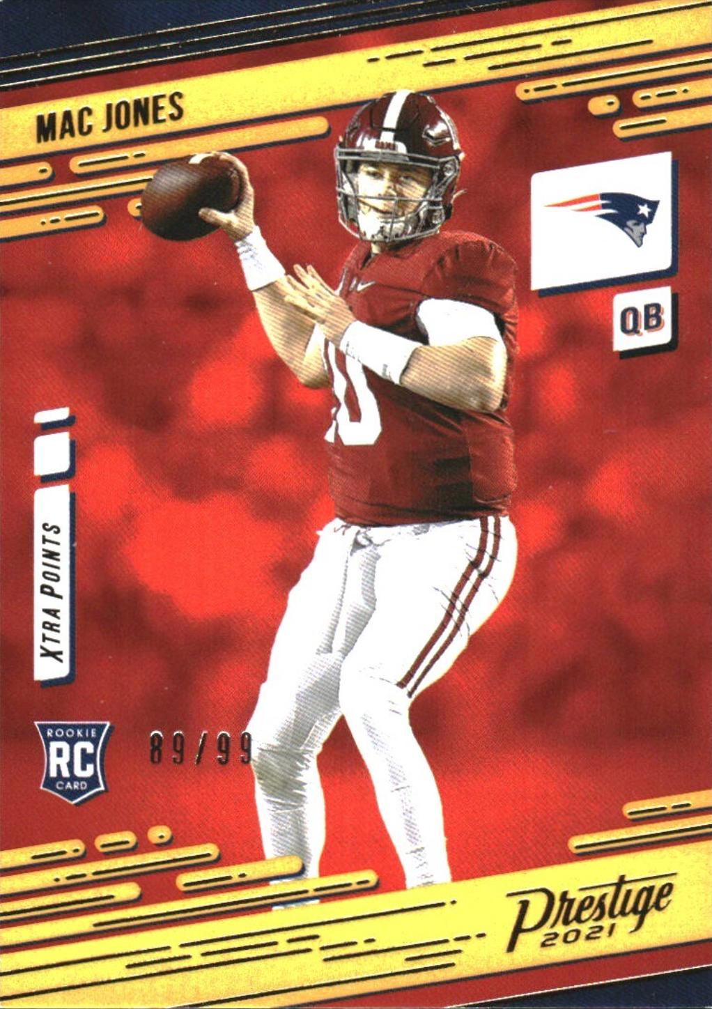 Mac Jones [Xtra Points Gold] #205