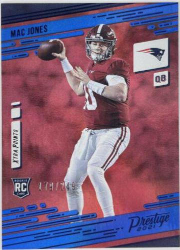 Mac Jones [Xtra Points Premium Blue] #205