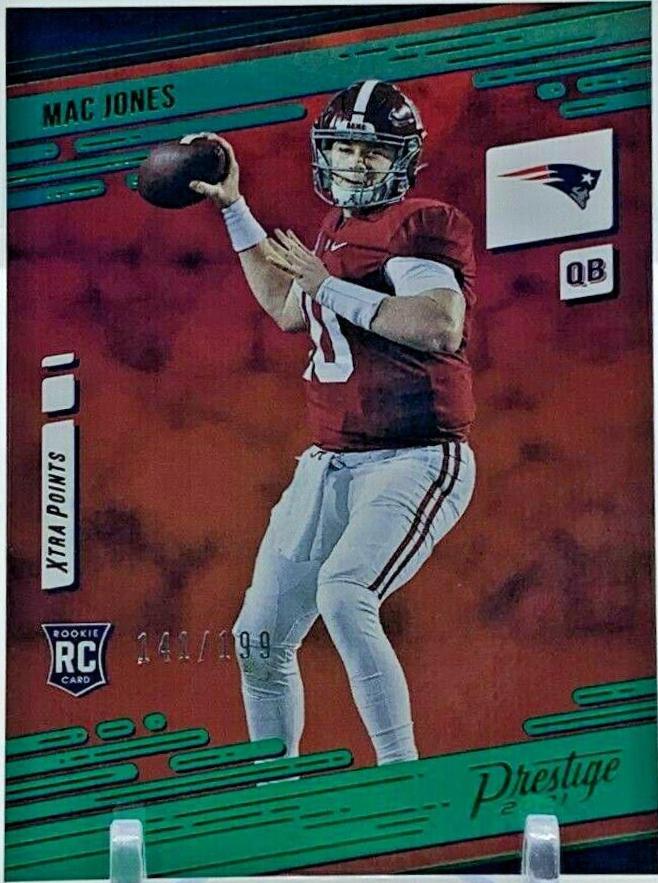 Mac Jones [Xtra Points Premium Green] #205