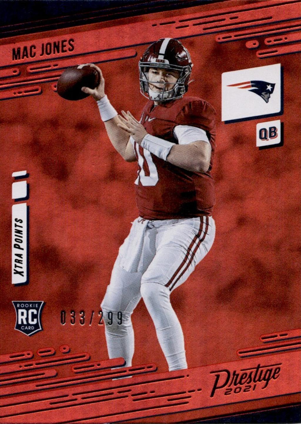Mac Jones [Xtra Points Red] #205