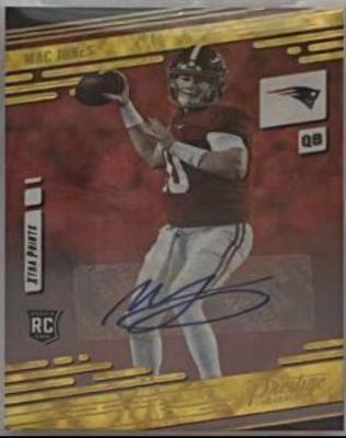 Mac Jones [Xtra Points Signature Premium Gold] #205