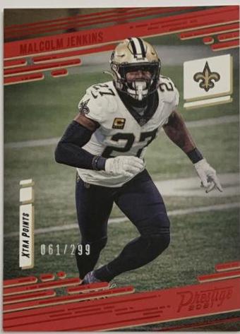 Malcolm Jenkins [Xtra Points Red] #137