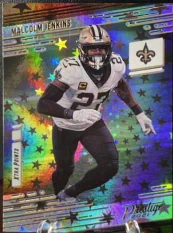 Malcolm Jenkins [Xtra Points Sunburst] #137