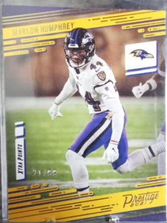 Marlon Humphrey [Xtra Points Gold] #25