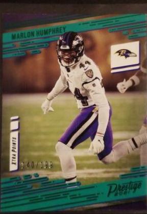 Marlon Humphrey [Xtra Points Green] #25