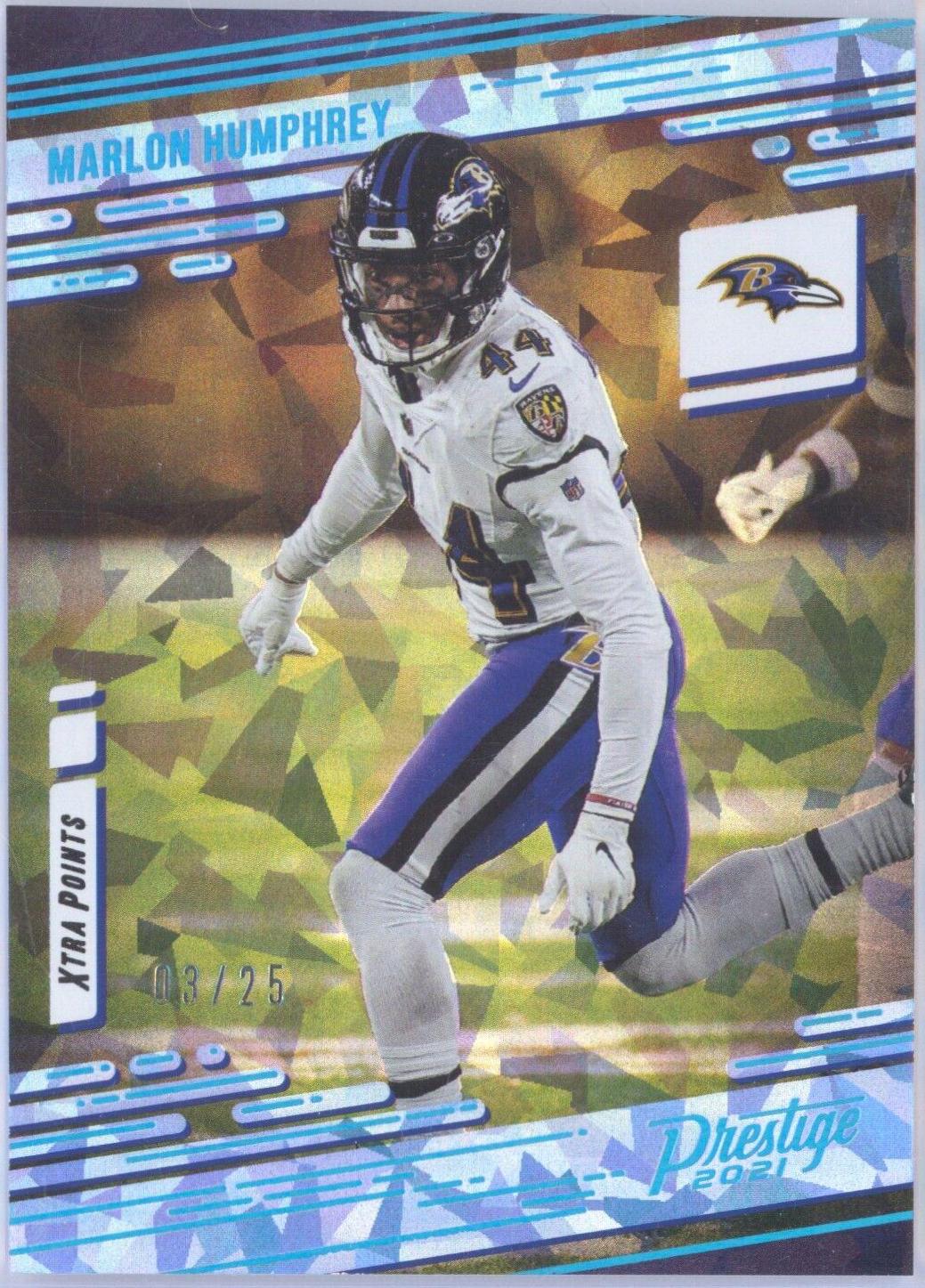 Marlon Humphrey [Xtra Points Platinum] #25