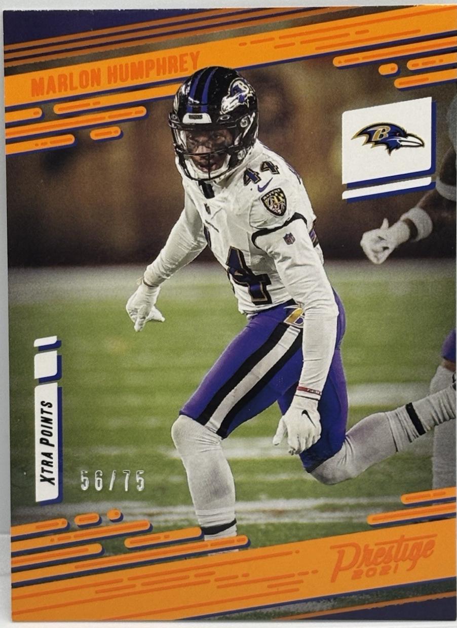 Marlon Humphrey [Xtra Points Premium Orange] #25