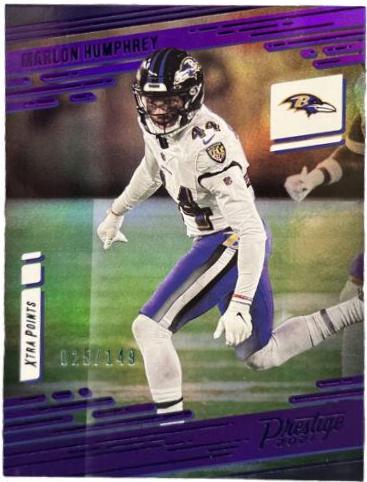 Marlon Humphrey [Xtra Points Premium Purple] #25