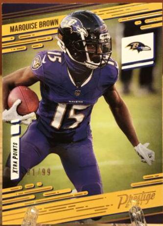 Marquise Brown [Xtra Points Gold] #20