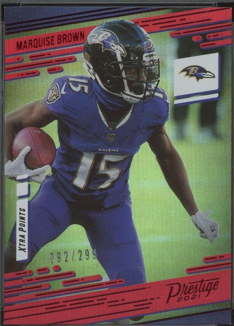 Marquise Brown [Xtra Points Premium Red] #20