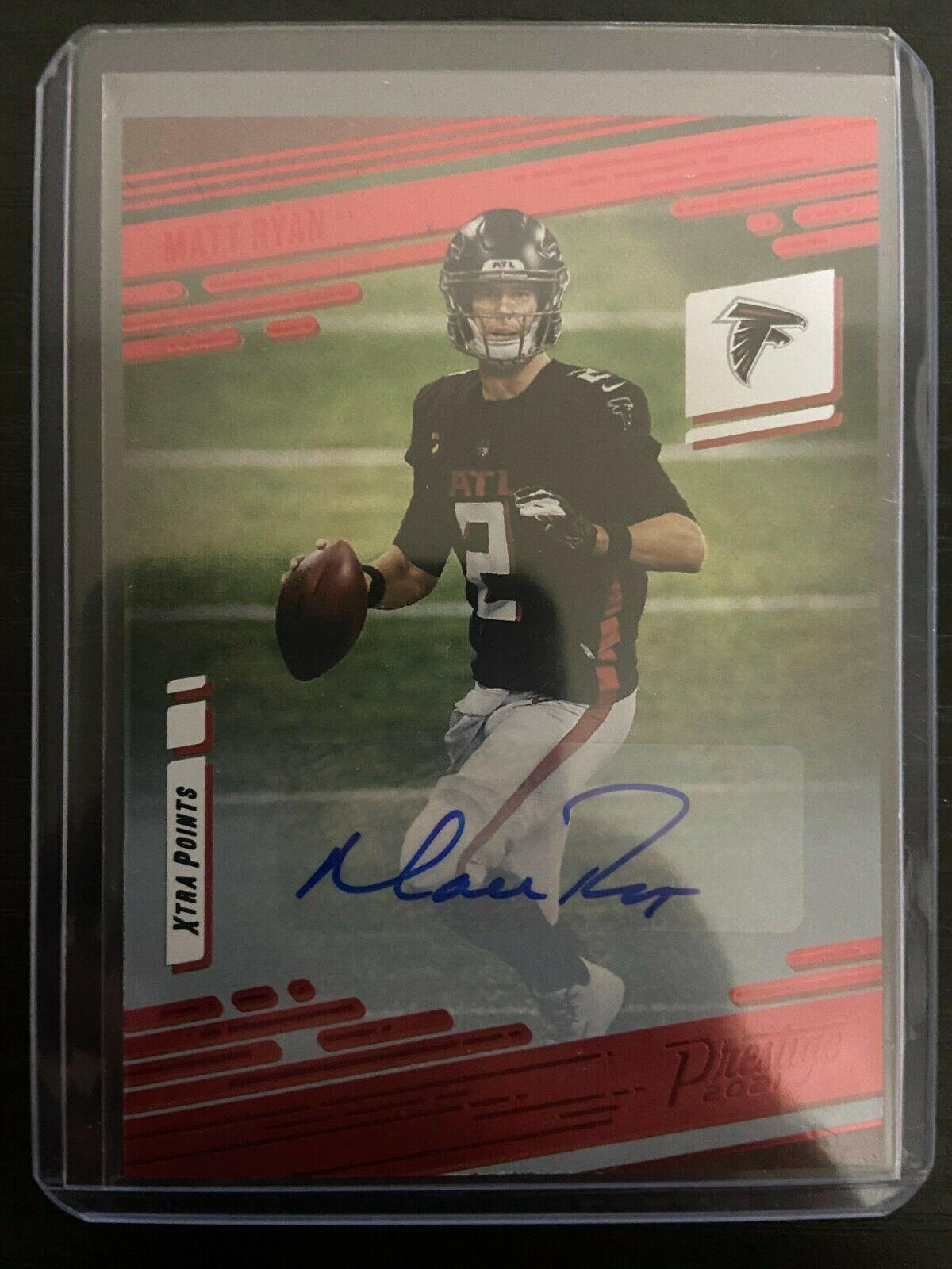Matt Ryan [Xtra Points Signature Premium Red] #35