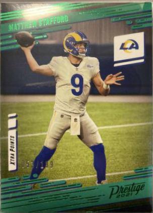 Matthew Stafford [Xtra Points Green] #97
