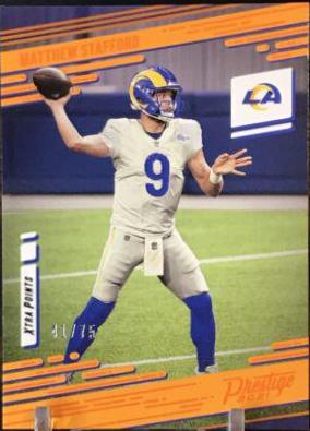 Matthew Stafford [Xtra Points Orange] #97