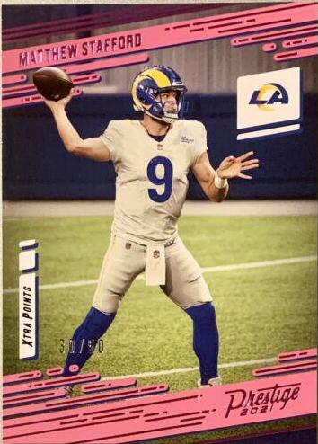 Matthew Stafford [Xtra Points Pink] #97