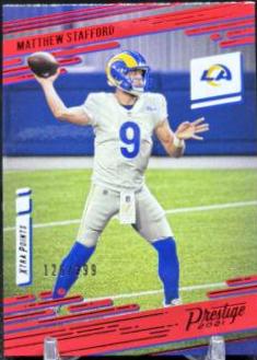 Matthew Stafford [Xtra Points Premium Red] #97