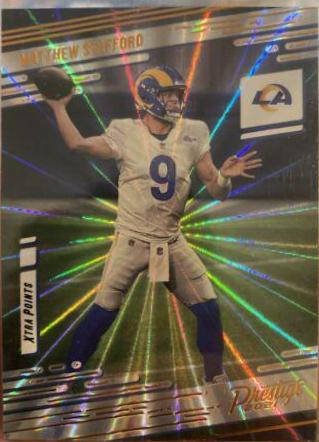 Matthew Stafford [Xtra Points Sunburst] #97