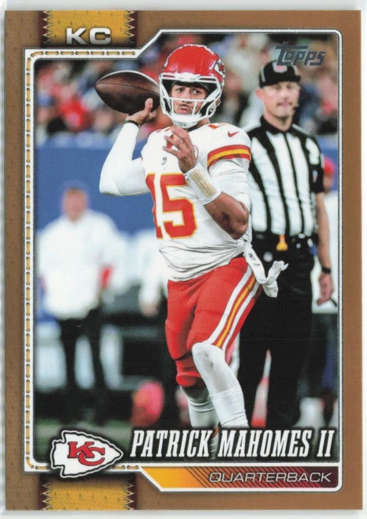 Patrick Mahomes II [Football Gold] #97