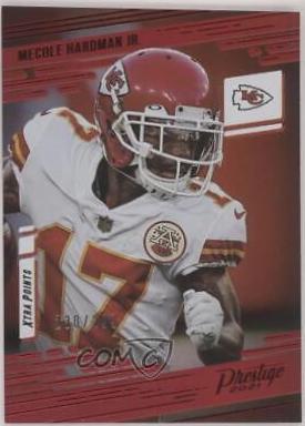 Mecole Hardman Jr. [Xtra Points Premium Red] #89