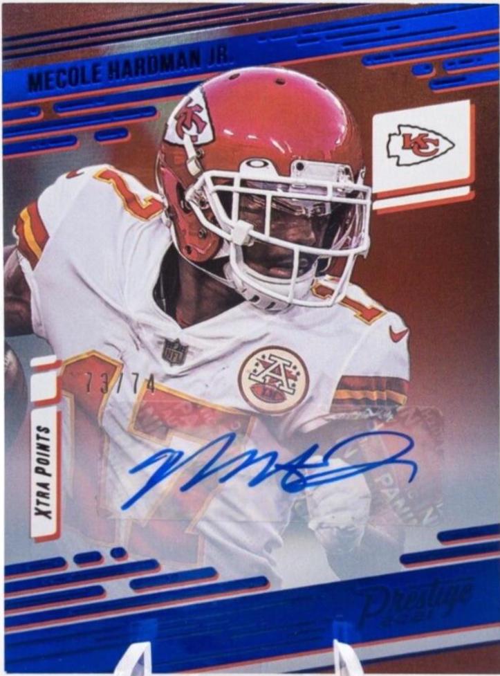 Mecole Hardman Jr. [Xtra Points Signature Premium Blue] #89