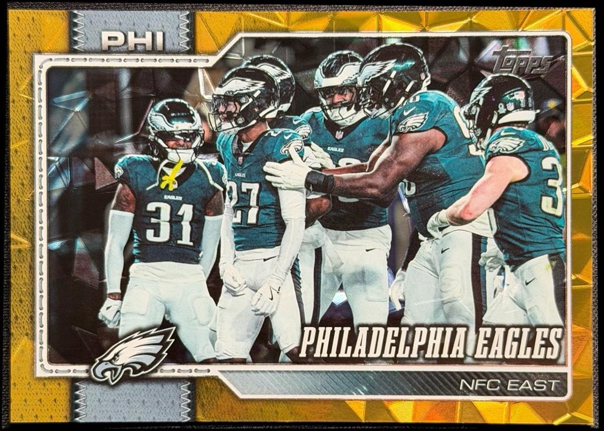 Philadelphia Eagles [Gold Diamante] #276