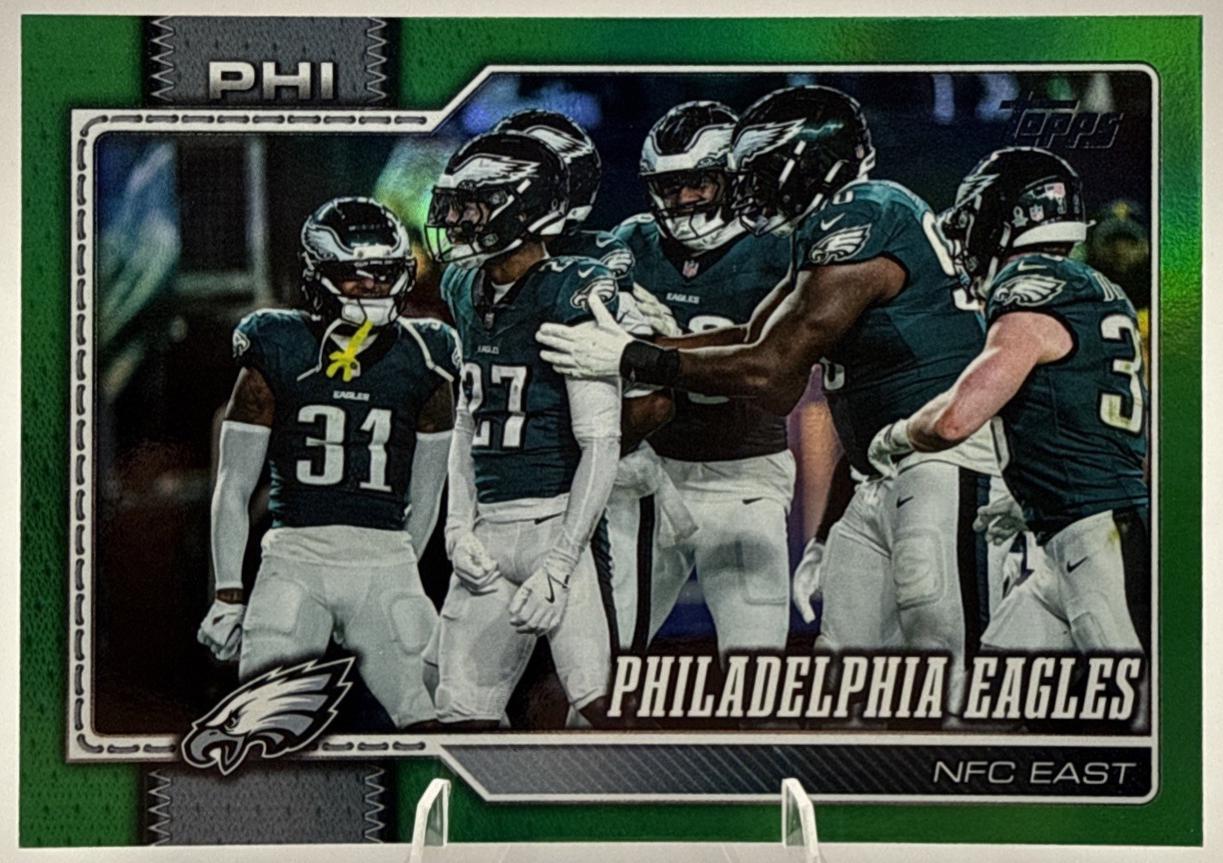 Philadelphia Eagles [Green Diamante] #276