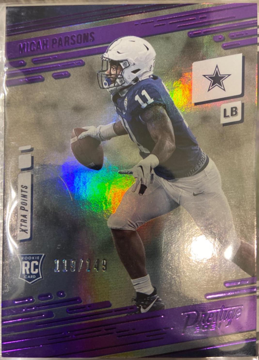 Micah Parsons [Xtra Points Premium Purple] #244