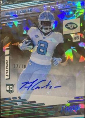 Michael Carter [Xtra Points Signature Premium Blue] #218