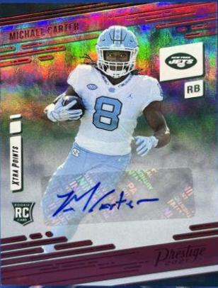 Michael Carter [Xtra Points Signature Premium Red] #218