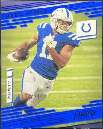 Michael Pittman Jr. [Xtra Points Blue] #82