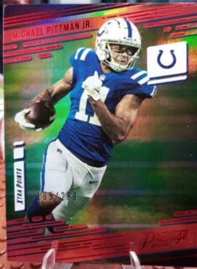 Michael Pittman Jr. [Xtra Points Premium Red] #82