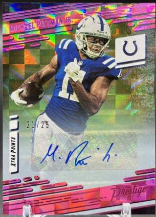 Michael Pittman Jr. [Xtra Points Signature Premium Pink] #82