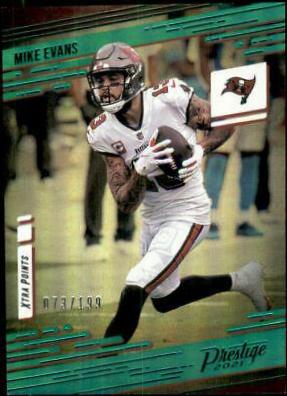 Mike Evans [Xtra Points Premium Green] #182