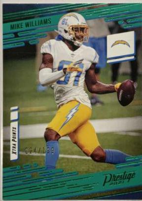 Mike Williams [Xtra Points Premium Green] #190