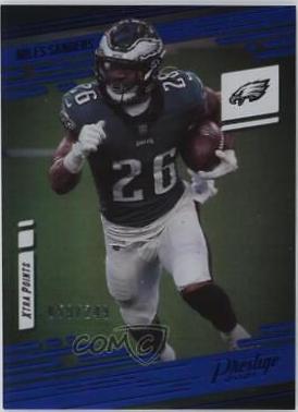 Miles Sanders [Xtra Points Premium Blue] #111