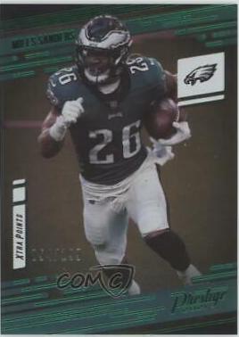 Miles Sanders [Xtra Points Premium Green] #111