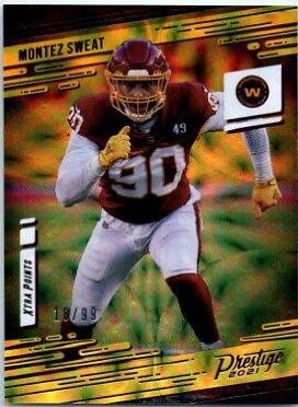 Montez Sweat [Xtra Points Gold] #156