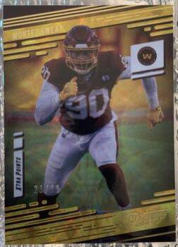 Montez Sweat [Xtra Points Premium Gold] #156