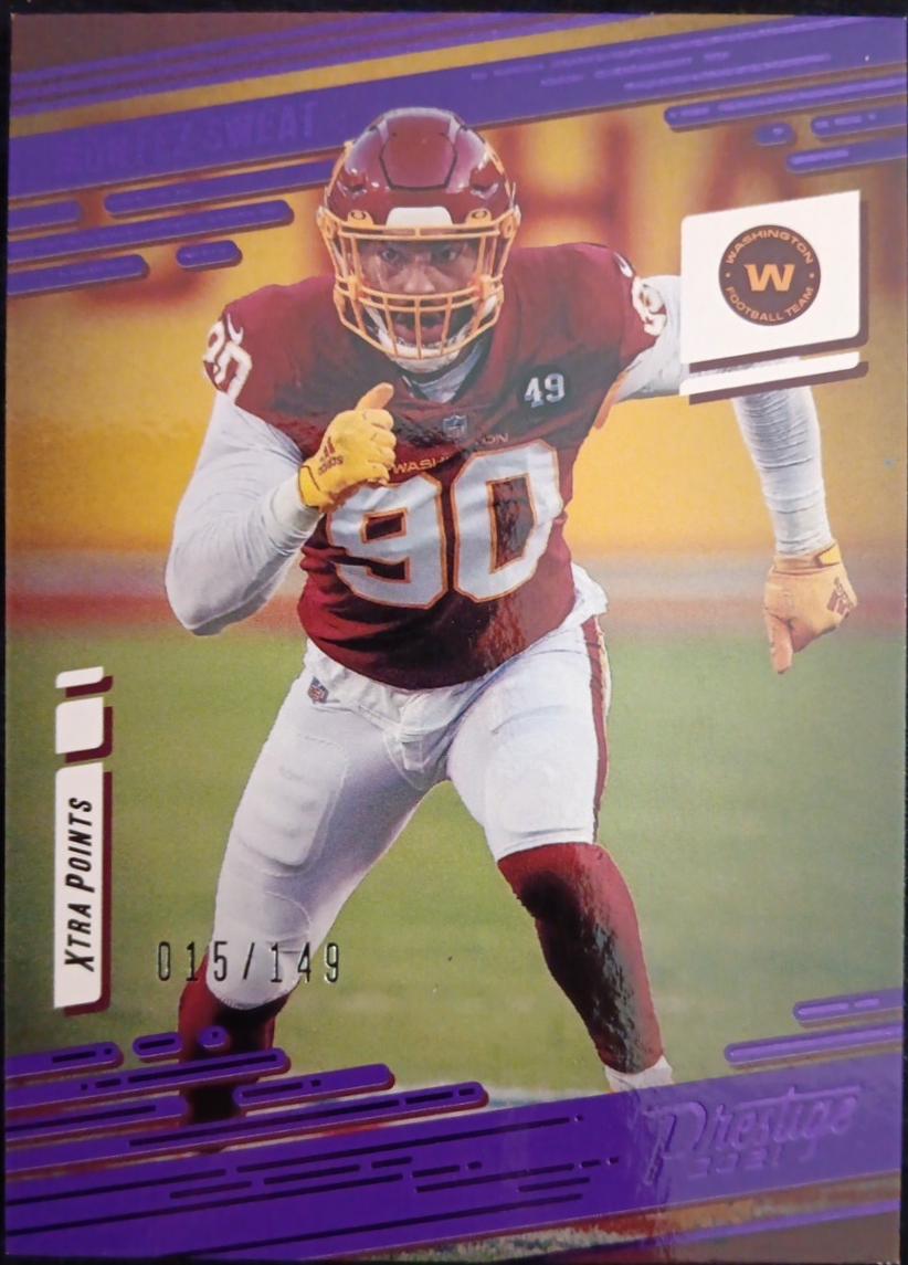 Montez Sweat [Xtra Points Purple] #156