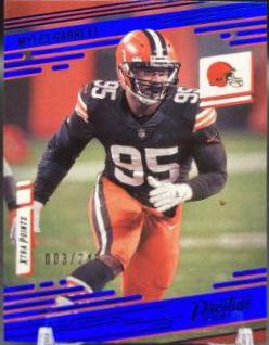 Myles Garrett [Xtra Points Blue] #125